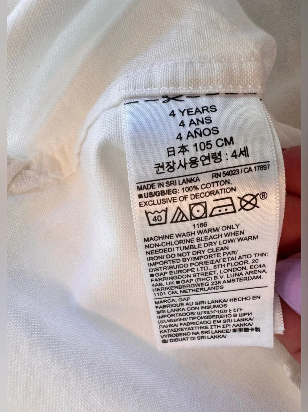 Gap White Oxford Toddler Shirt Size 4Y 🤍